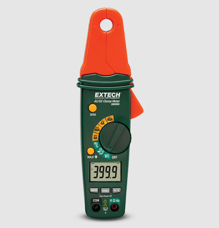 80A Mini AC/DC Clamp Meter