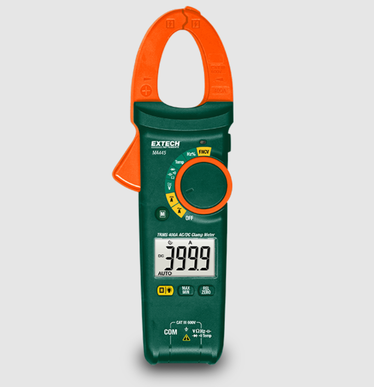 400A True RMS AC/DC Clamp Meter + NCV
