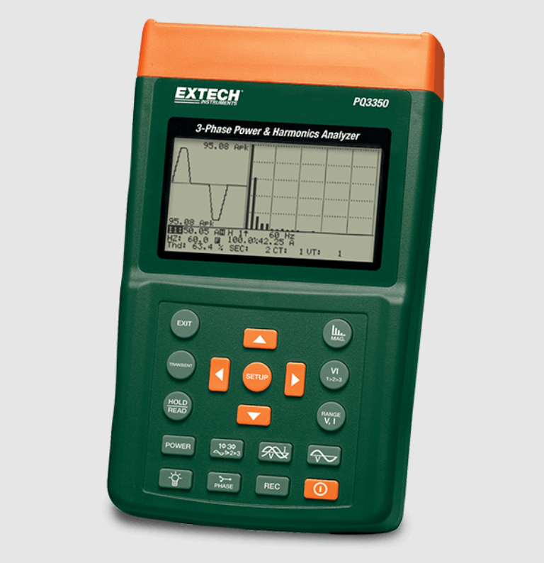 3-Phase Power & Harmonics Analyzer