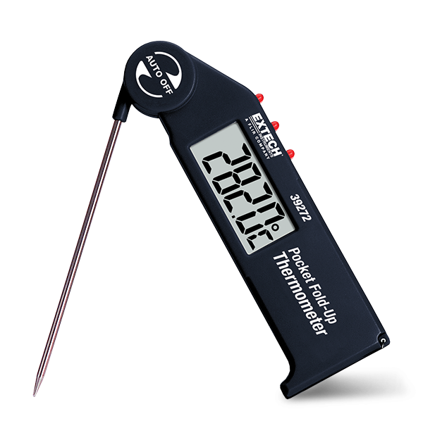 Pocket Fold up Thermometer with Adjustable Probe