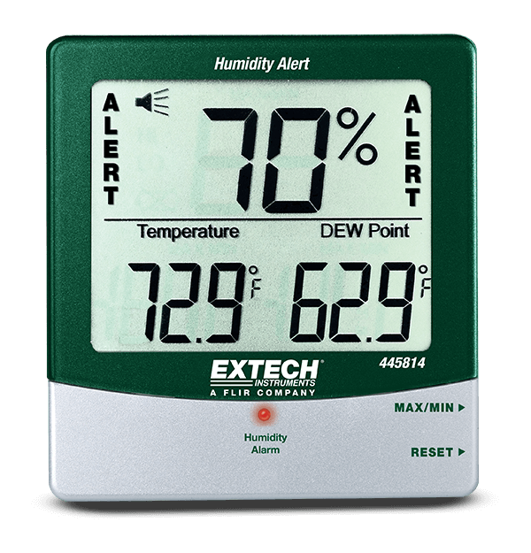 Hygro-Thermometer Humidity Alert with Dew Point