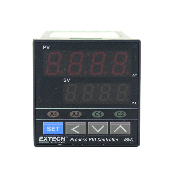 1/16 DIN Temperature PID Controller with One Relay Output