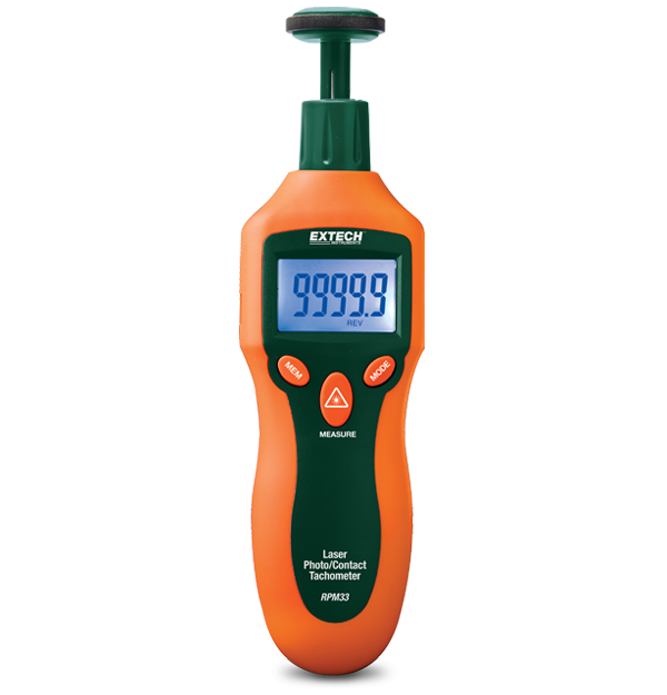 Combination Contact/Laser Photo Tachometer