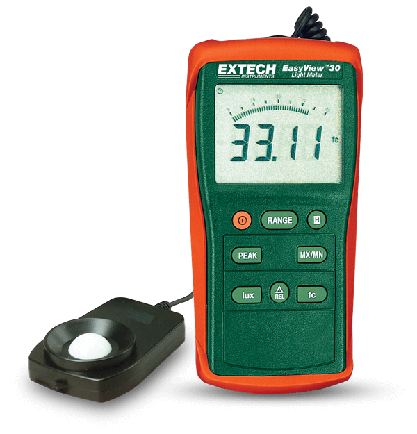 EasyView™ Wide Range Light Meter