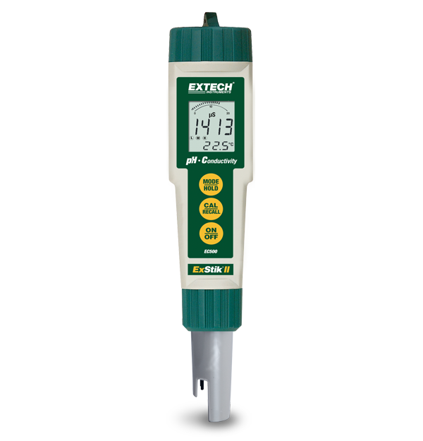 Waterproof ExStik® II pH/Conductivity Meter