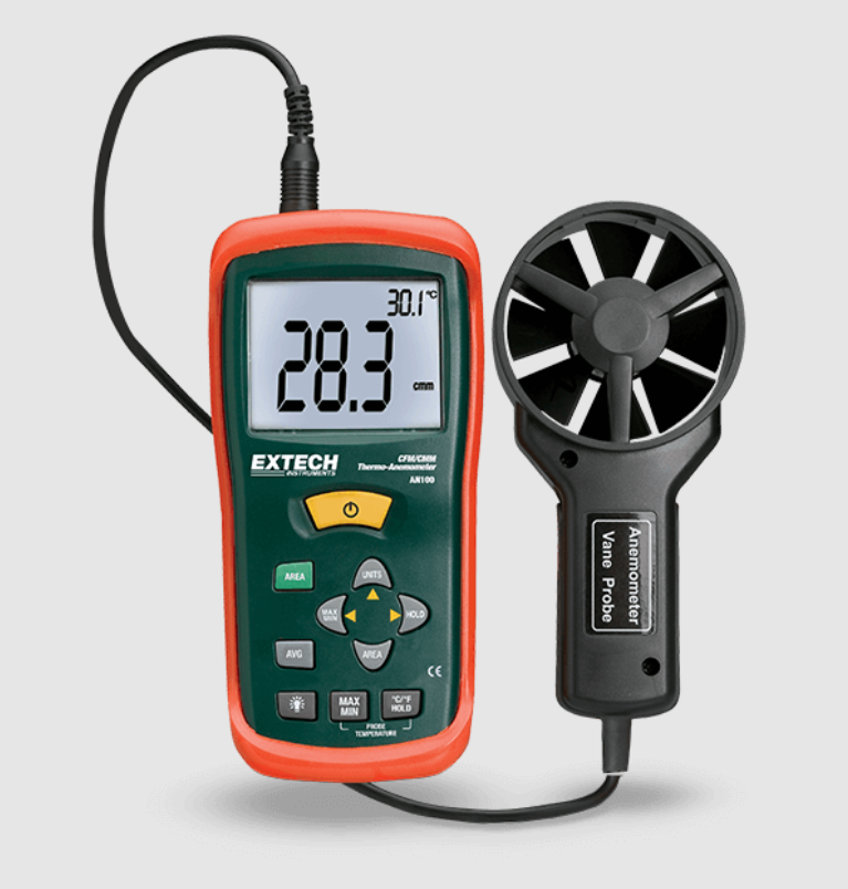 CFM/CMM Mini Thermo-Anemometer