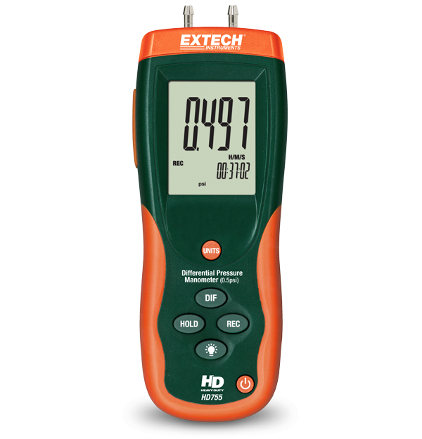 Differential Pressure Manometer (0.5psi)