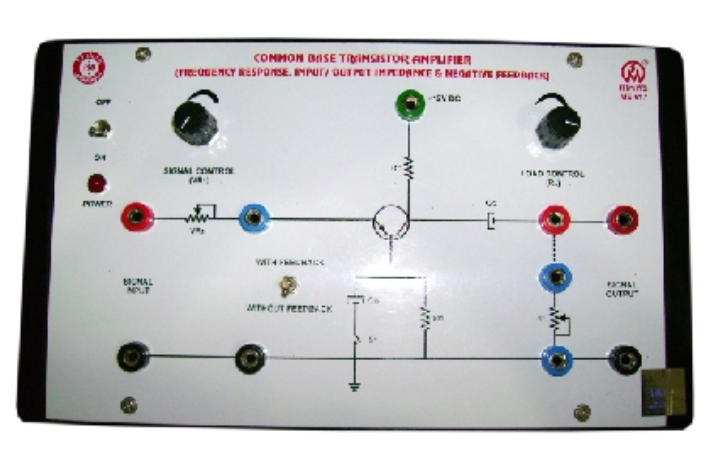 Common Base Transistor Amplifier