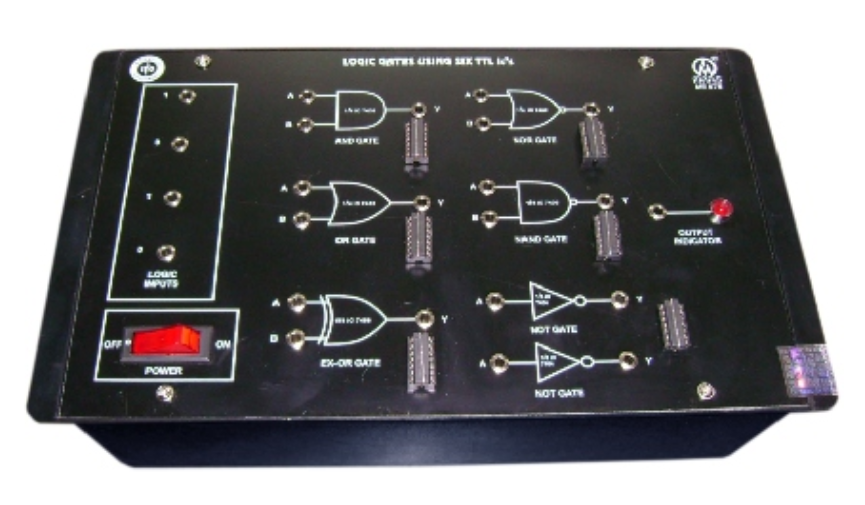 Logic Gates Using Six TTLIC’s (6 in 1)