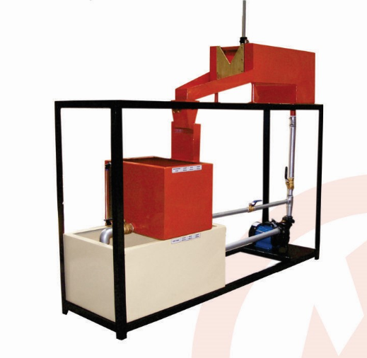 Discharge Over Noteches Apparatus