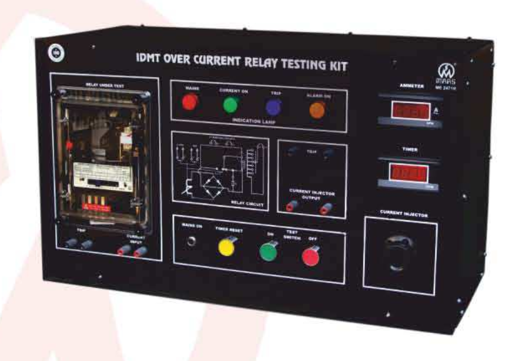 IDMT Over Current Relay Testing Kit (Electromechanical Type)