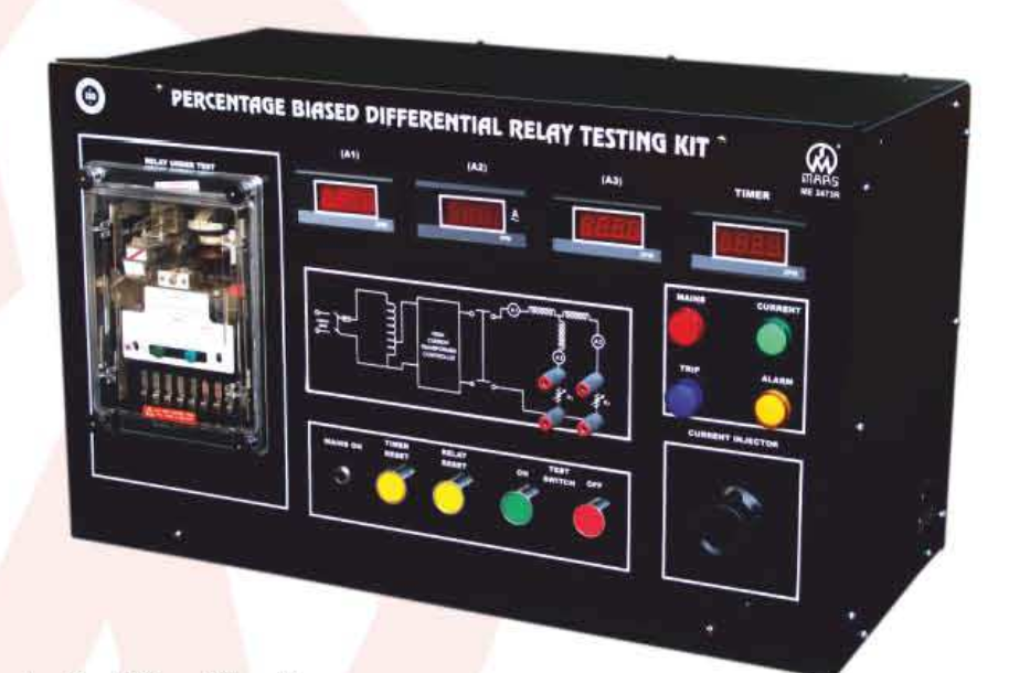 Percentage Based Differential Relay Testing Kit