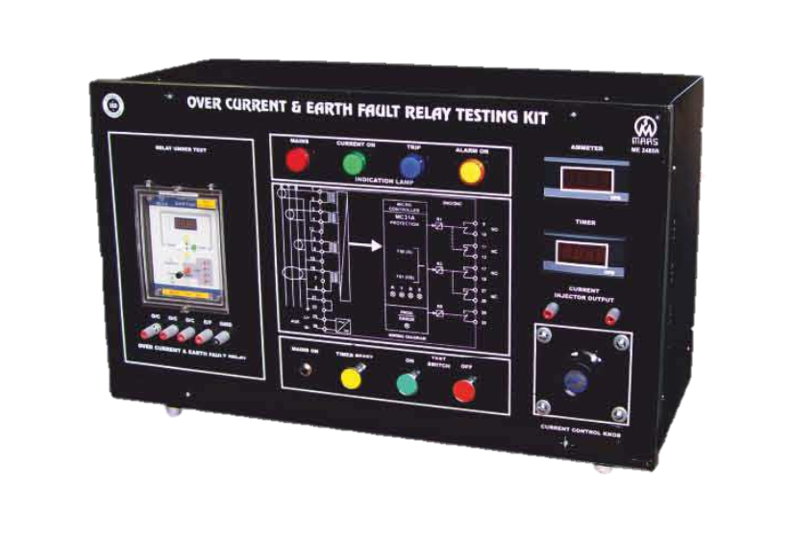 Over Current & Earth Fault Relay Testing Kit (Three Phase Static Type)